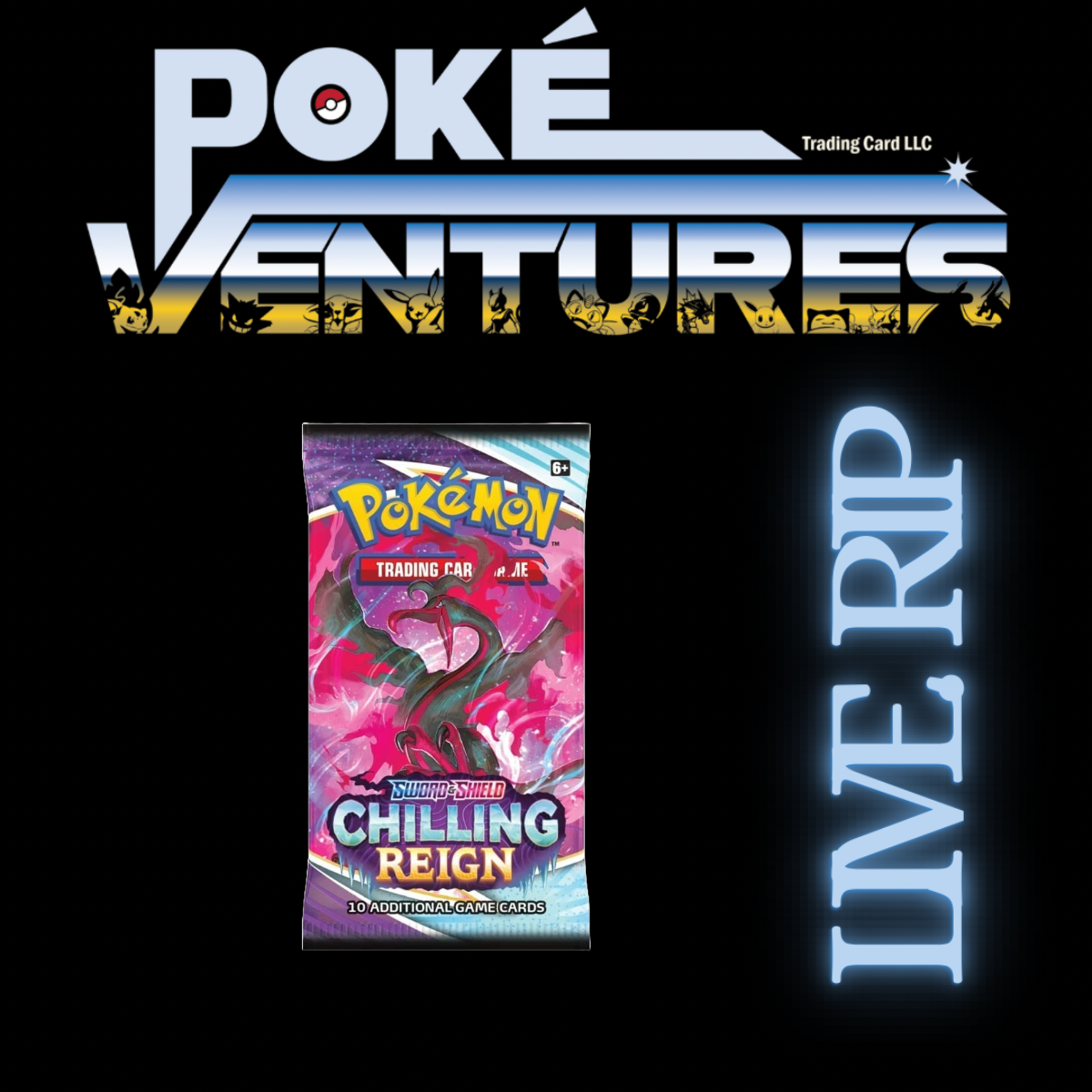 Pokémon TCG Sword & Shield Chilling Reign Booster Pack
