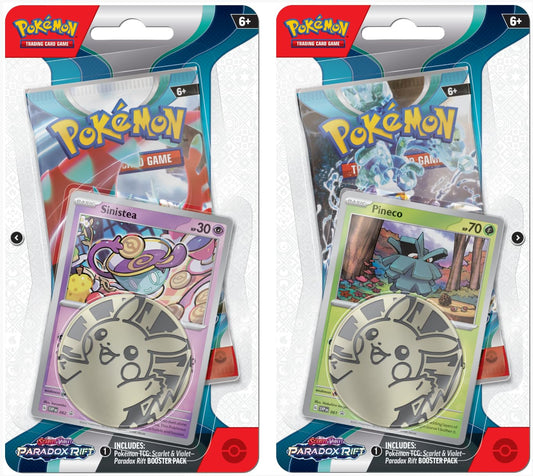 Pokemon TCG Scarlet & Violet Paradox Rift Checklane Blister