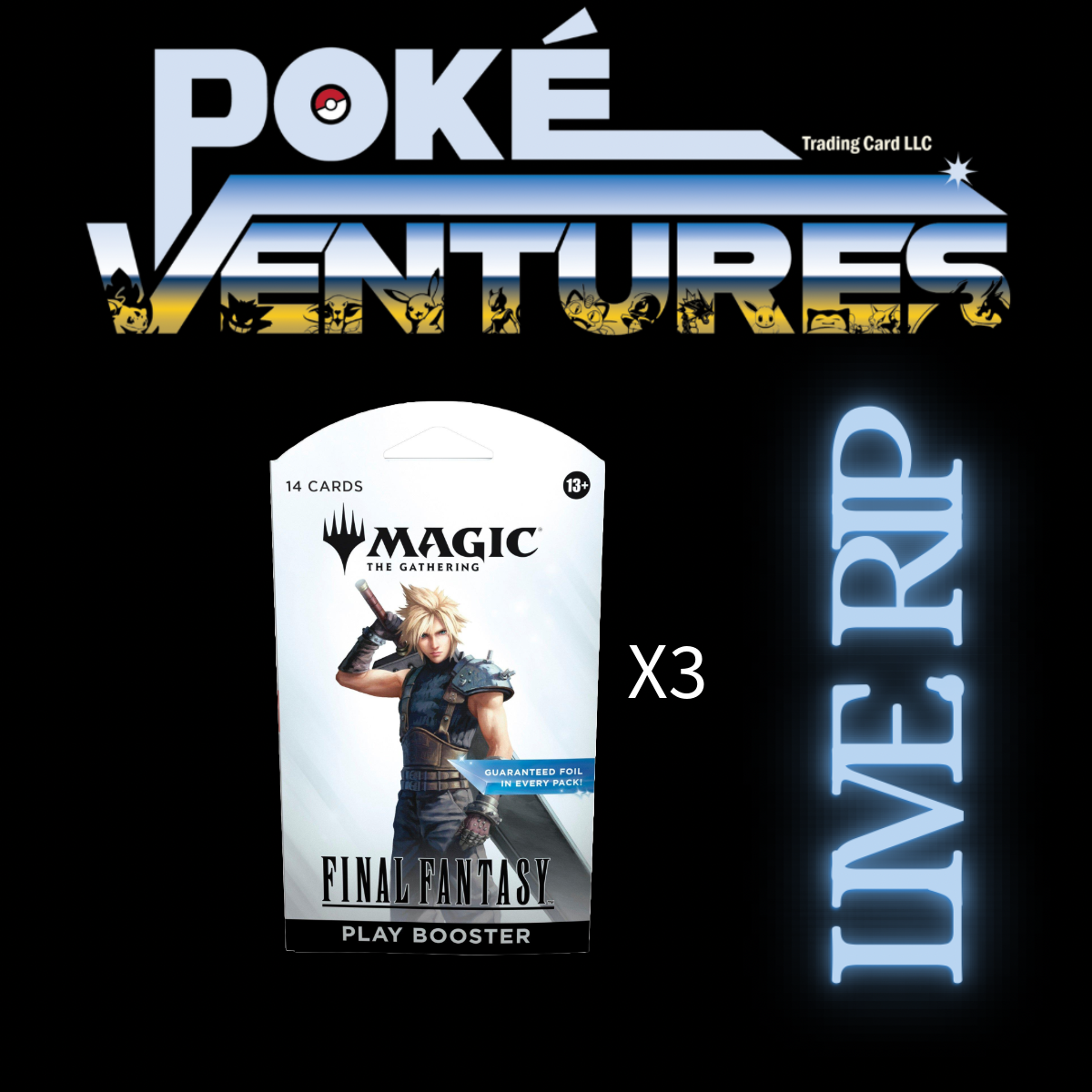 Magic: The Gathering Final Fantasy Play Booster Sleeved